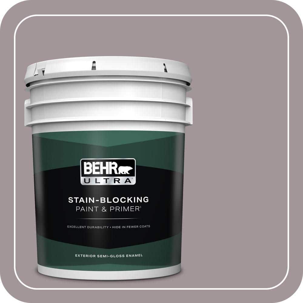 5 gal. #PPU17-13 Heather Plume Semi-Gloss Enamel Exterior Paint & Primer price history on PriceWatchPro