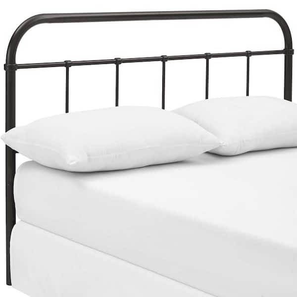 Serena Brown Queen Steel Headboard