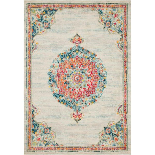 Penrose Alexis Ivory 10 ft. x 14 ft. Area Rug