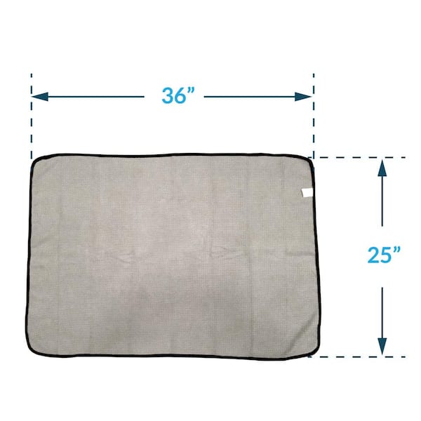 Ultimate Waffle Weave Microfiber Drying Towel - 25 x 36
