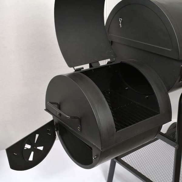 Charcoal Grill and Off Set Smoker