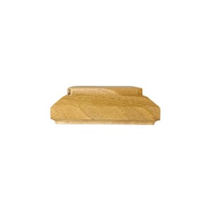 Miterless 4 in. x 4 in. Untreated Wood Traditional Slip Over Fence Post Cap (Actual: 3-1/2 in. to 3-5/8 in.)