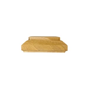 Miterless 4 in. x 4 in. Untreated Wood Traditional Slip Over Fence Post Cap (Actual: 3-3/4 in. to 3-7/8 in.)