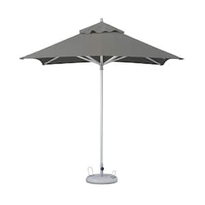 8 ft. Market Patio Umbrella in Charcoal