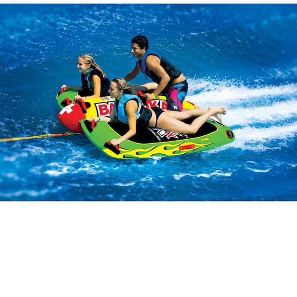 WOW WATERSPORTS Big Bazooka Towable for 1-Rider to 4-Riders 13