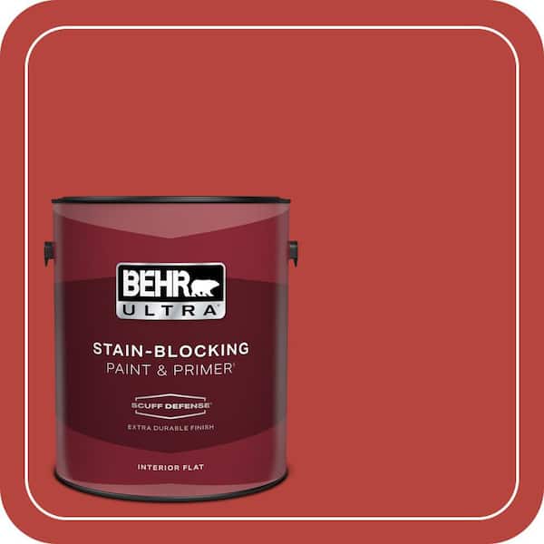 BEHR ULTRA 1 gal. #P160-7 Stiletto Love Extra Durable Flat Interior Paint & Primer