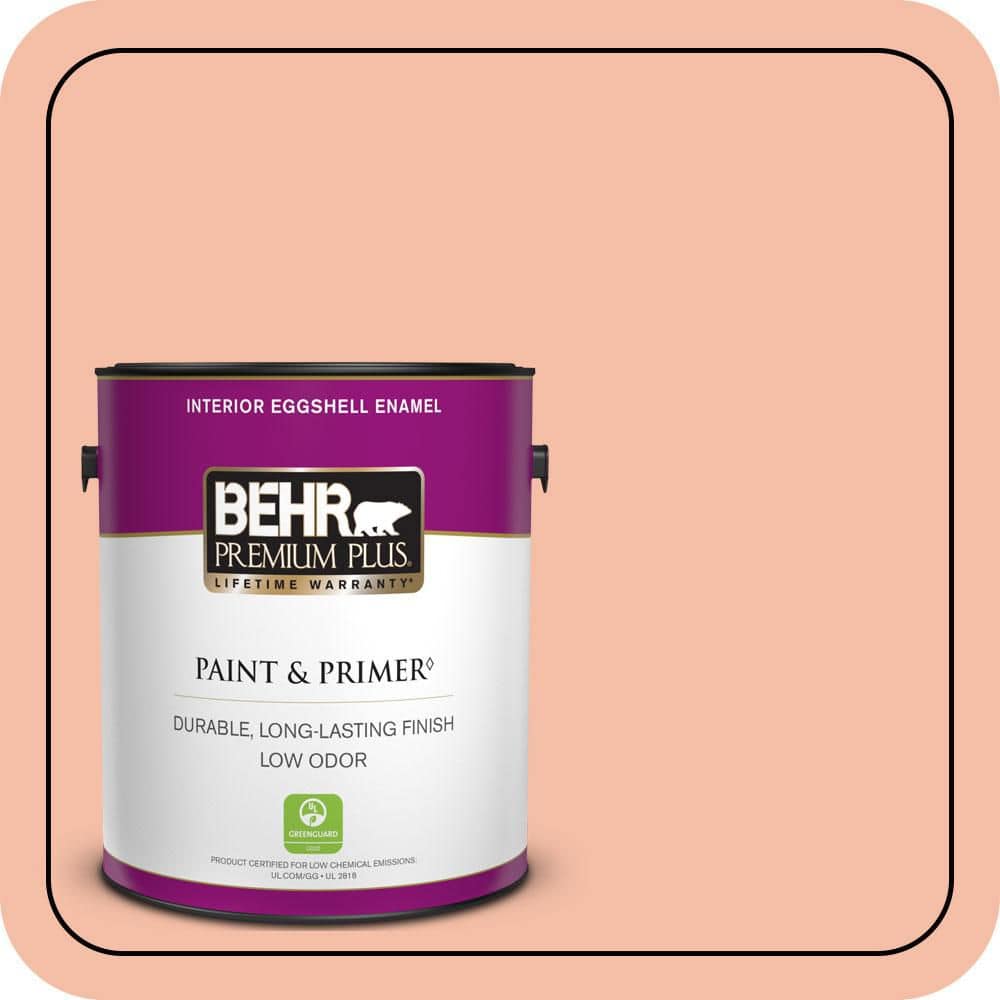 1 gal. Home Decorators Collection #HDC-SP14-4 Heirloom Apricot Eggshell Enamel Low Odor Interior Paint & Primer price history on PriceWatchPro