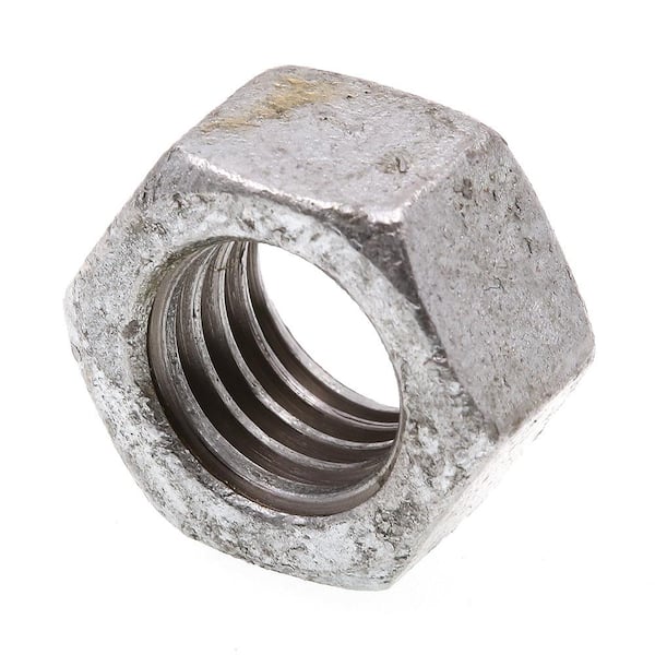 1/2-13 Hot Dipped Galvanized Finish Hex Nut 50 