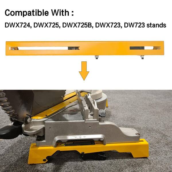 Besga 2-Pack Heavy-Duty Miter Saw Mounting Bracket Clamps – Replacement For DW7231 Release Levers – Fits DW723, DWX723, DWX724, DW730, DWX725 – PP Material, Easy Install