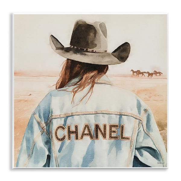 Stupell Industries Desert Cowgirl Glam Brand by Amanda Greenwood Unframed People Graphic Art Print 12 in. x 12 in.