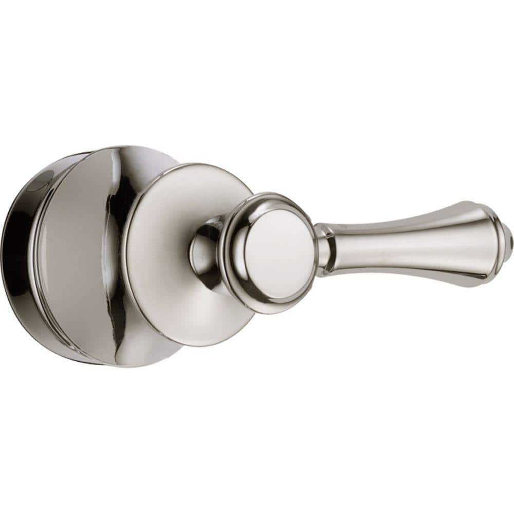 Delta Cassidy Tub And Shower Faucet Metal Lever Handle In Polished Nickel H797pn The Home Depot 9394