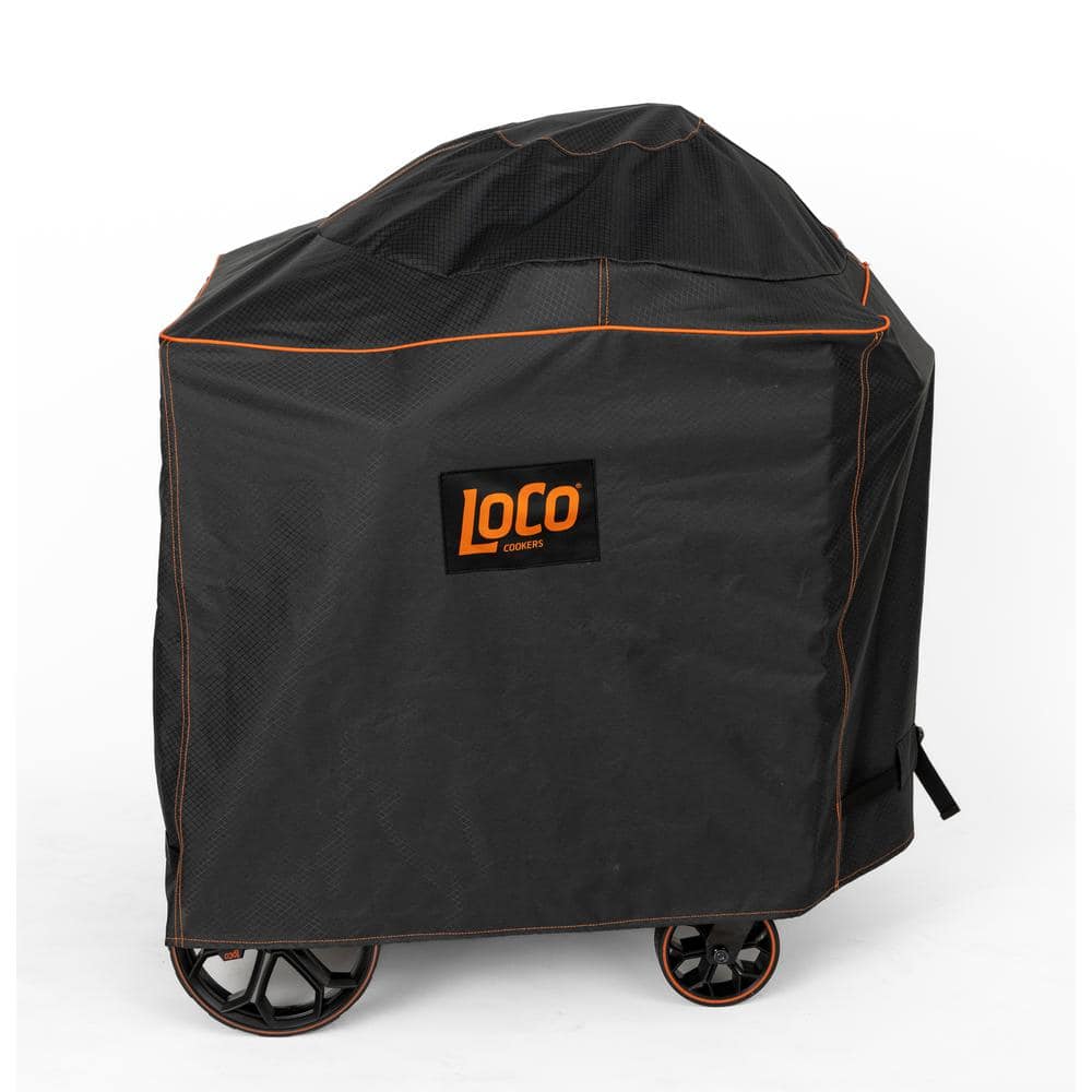 LOCO Smart Temp 22 in. Grill Cover Kettle with Cart 2023060235 The