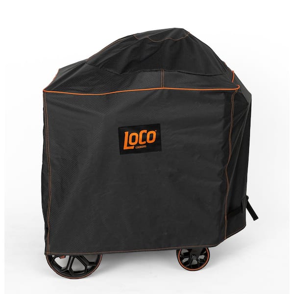 LOCO Smart Temp 22 in. Grill Cover Kettle with Cart