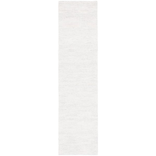 Metro Ivory 2 ft. x 5 ft. Gradient Striped Runner Rug