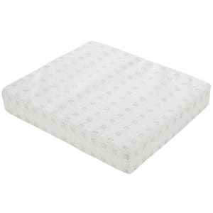 23 in. W x 21 in. D x 3 in. Thick Rectangular Outdoor Seat Foam Cushion Insert