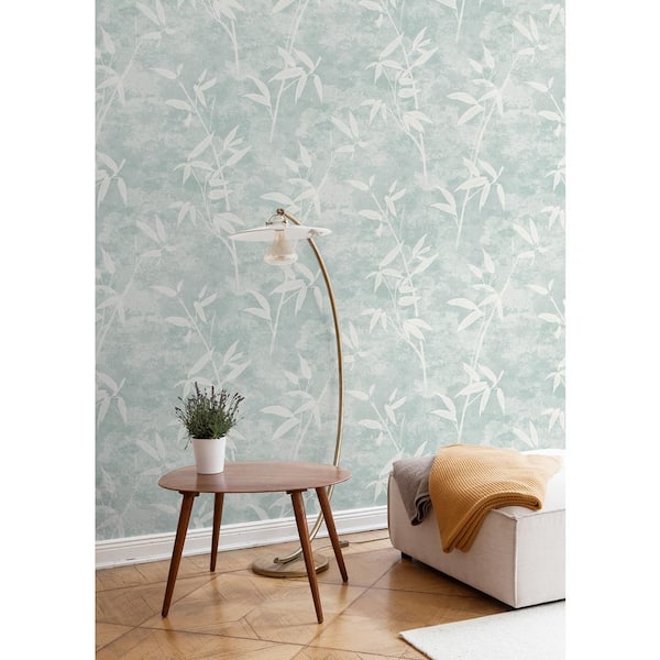 Seabrook Designs Honshu Bamboo Lakeside Wallpaper