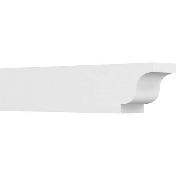 Ekena Millwork 6 in. W x 8 in. H x 36 in. L Standard Newport Architectural Grade PVC Rafter Tail