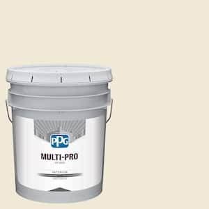 5 gal. PPG1105-1 Creamy White Flat Interior Paint