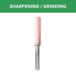 7/32 in. Rotary Tool Grinding Stone for Sharpening Chainsaw Blades (2-Pack)