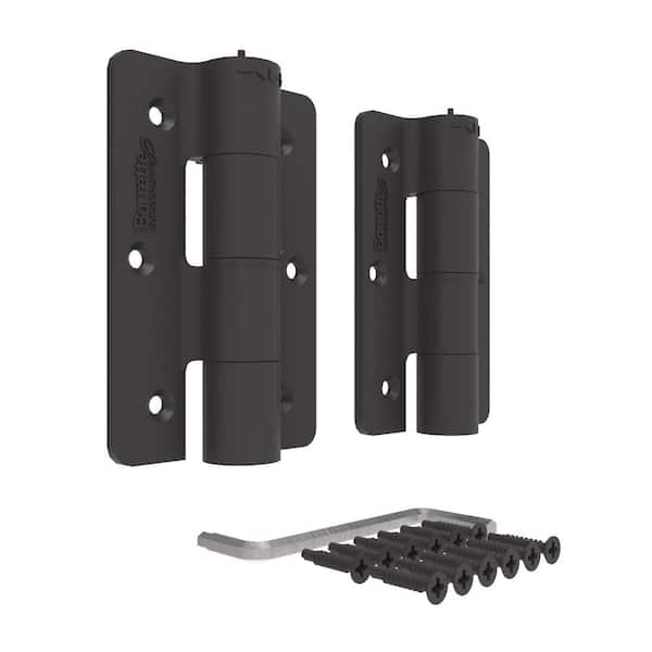 Barrette Outdoor Living 3.125 in. x 4.875 in. Aluminum Light Bronze Standard Butterfly Hinge (2-Pack)
