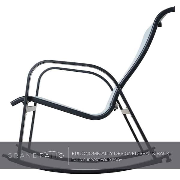 patio metal rocker