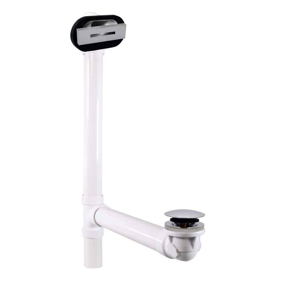Sch. 40 PVC Tub Waste with Tip-Toe Drain and Linear Overflow, Polished Chrome price history on PriceWatchPro