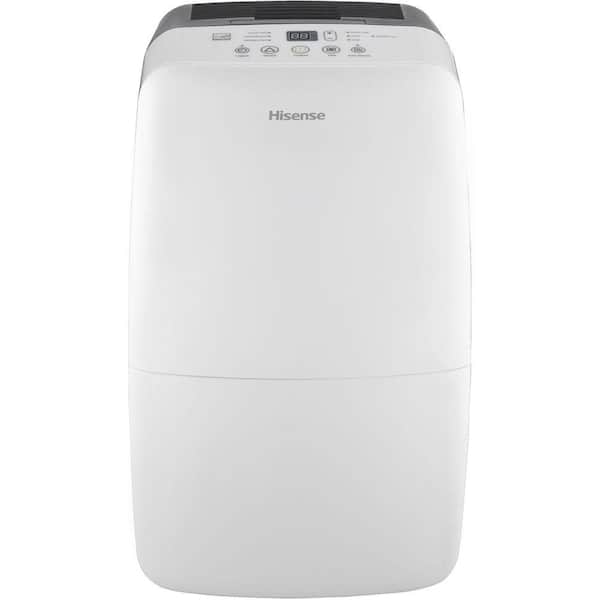 Hisense 50-Pint 2-Speed Dehumidifier with Built-In 1200-Watt Heater