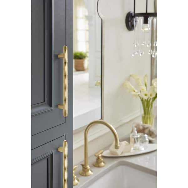 St. Vincent 6-5/16 in. (160mm) Modern Champagne Bronze Bar Cabinet Pull
