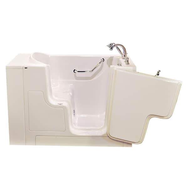 American Standard OOD Series 52 in. x 30 in. Walk-In Soaking Tub with Right Outward Opening Door in Linen
