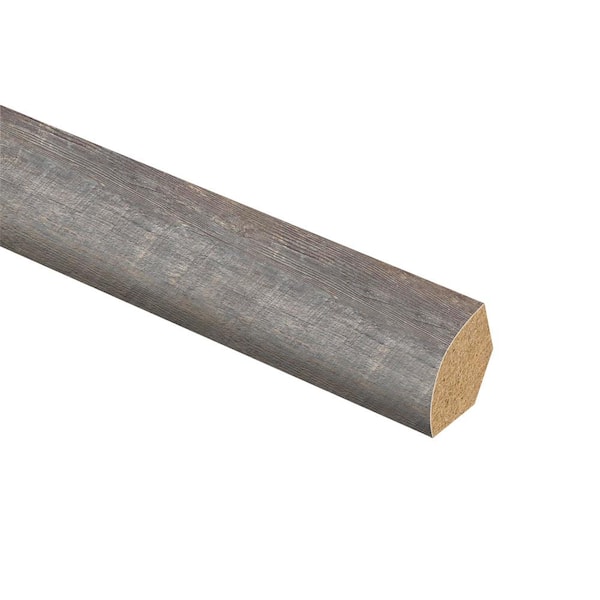Zamma Tekoa Oak 5/8 in. Thick x 3/4 in. Wide x 94 in. Length Vinyl Overlay Quarter Round Molding