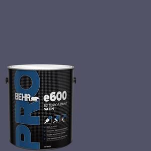 1 gal. #640F-7 Academy Purple Satin Exterior Paint