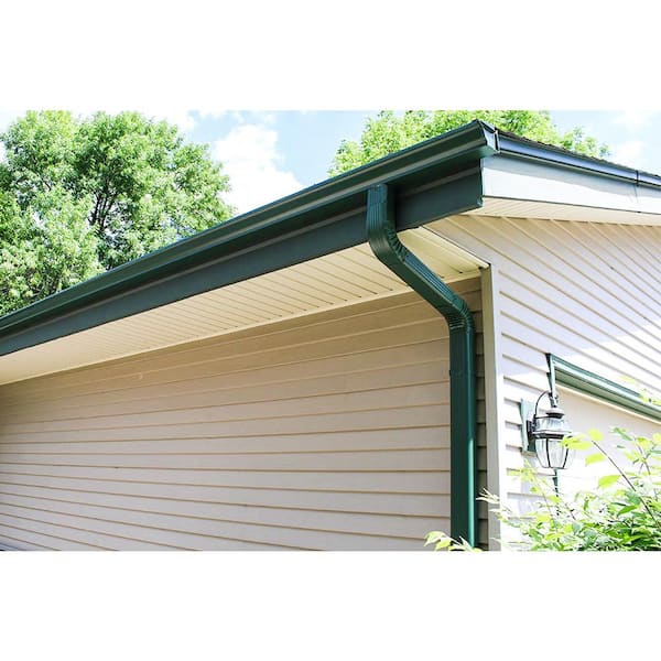Spectra Pro Select 3 in. x 4 in. x 8 ft. Forest Green Aluminum
