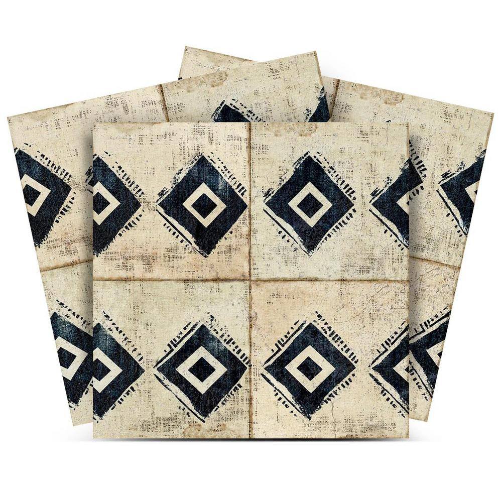 Beige and Black R202 7 in. x 7 in. Vinyl Peel and Stick Tile (24 Tiles, 8.17 sq. ft. /Pack) price history on PriceWatchPro