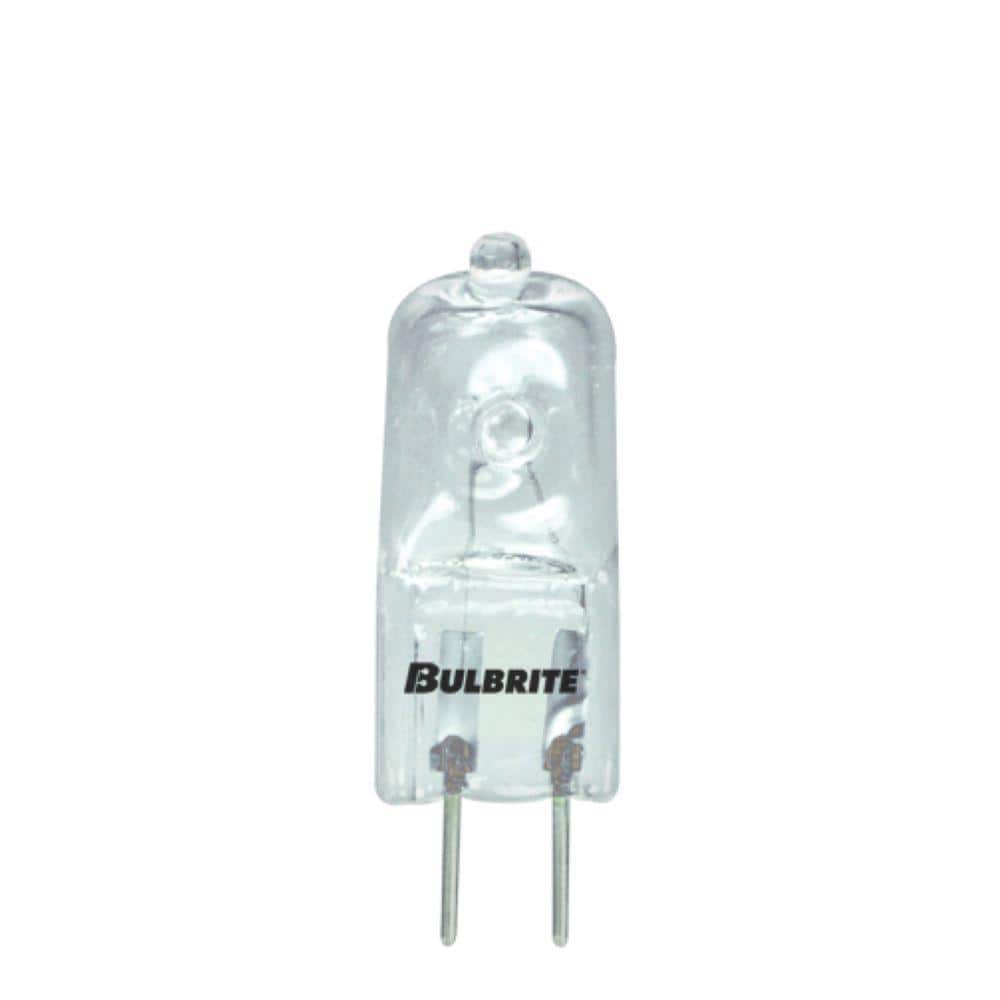 35-Watt Soft White Light T4 (G6.35) Bi-Pin Screw Base Dimmable Clear Mini H