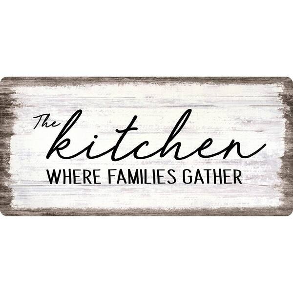 TrafficMaster Where Families Gather 20 in x 42 in Kitchen Mat