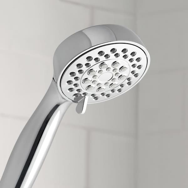 Glacier Bay Massaging 6-Spray Wall Mounted Handheld Shower Head
