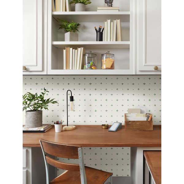 Cross Stitch Spray and Stick Wallpaper