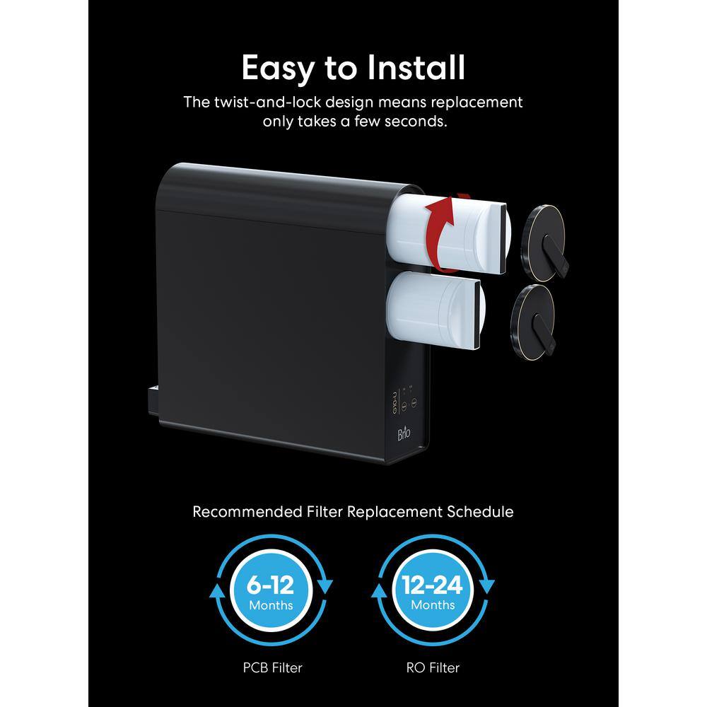 Brio White Reverse Osmosis Membrane Filter for ROSL500