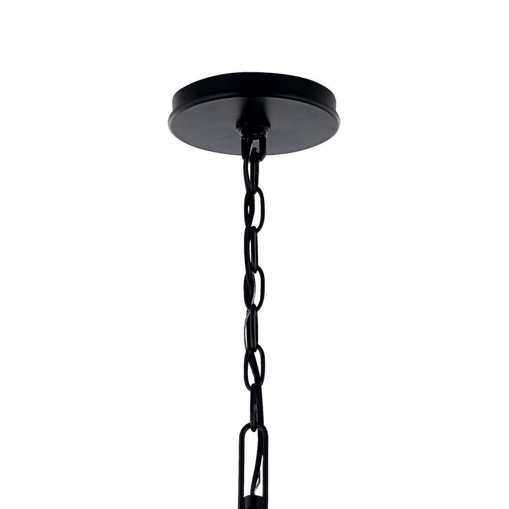 Malene Black 8-Light Taper Candle Style Chandelier