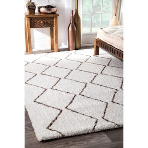 Corinth Moroccan Shag Natural 4 ft. x 6 ft. Area Rug