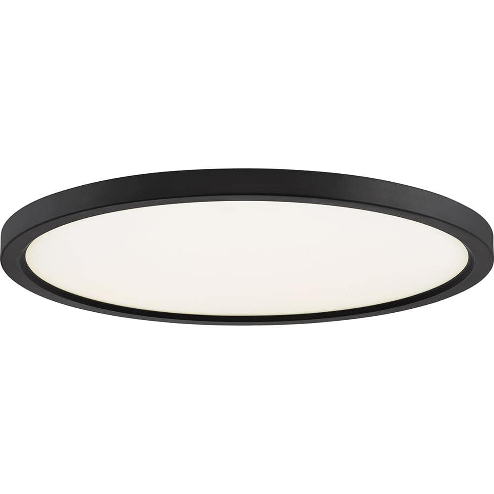 Brushed Nickel & Bronze 20" LED Indoor/Outdoor Flush Mount
