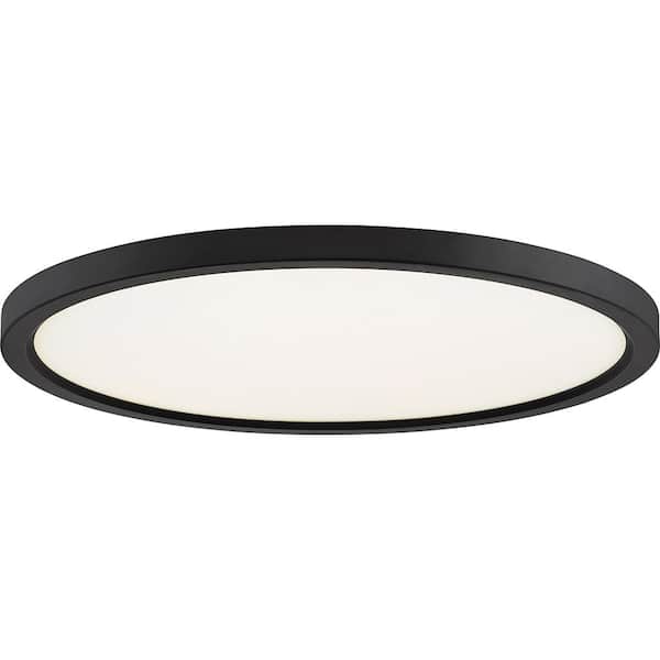 Quoizel Outskirts 20 in. Oil Rubbed Bronze LED Flush Mount