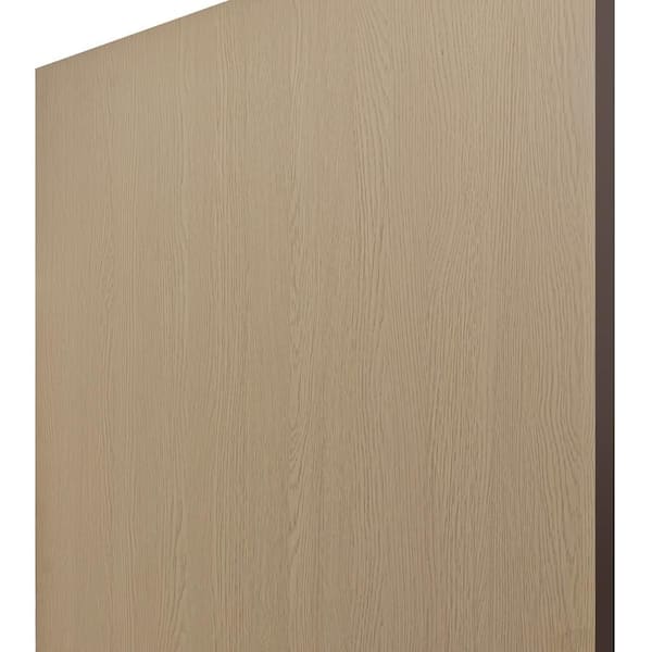 CALHOME 26 in. x 80 in. Oak Texture Flush Hollow Core Composite