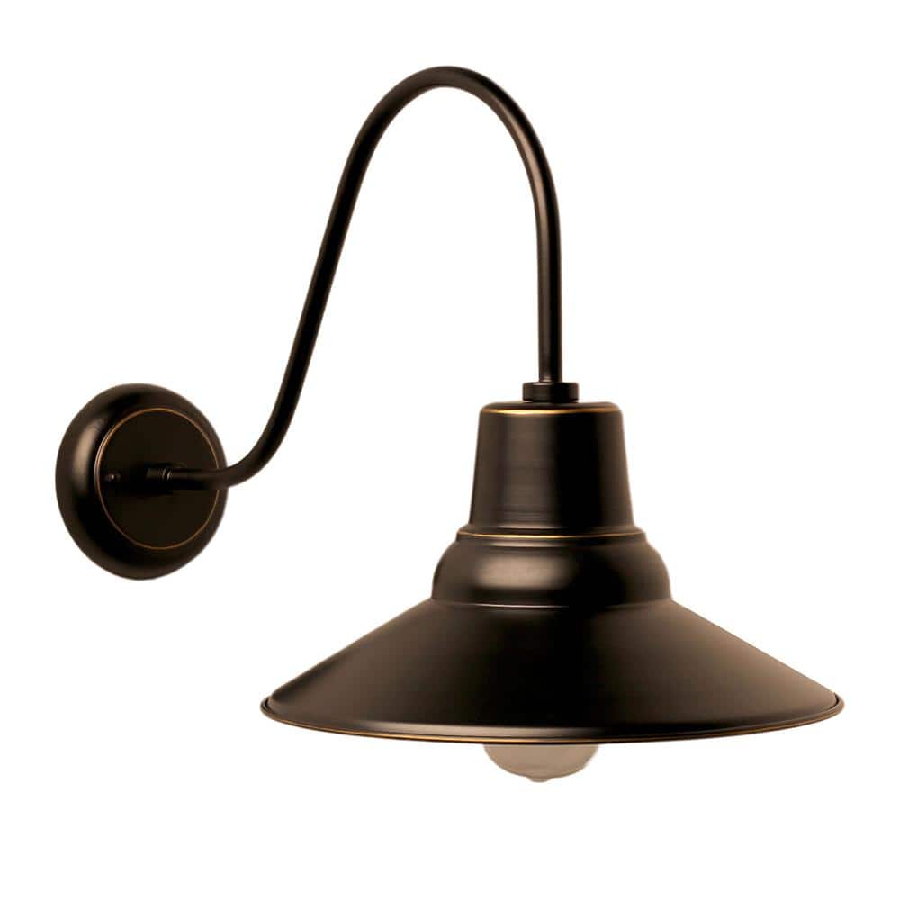 Freya 1-Light Imperial Black Wall Sconce with Dimmable;Rust Resistant