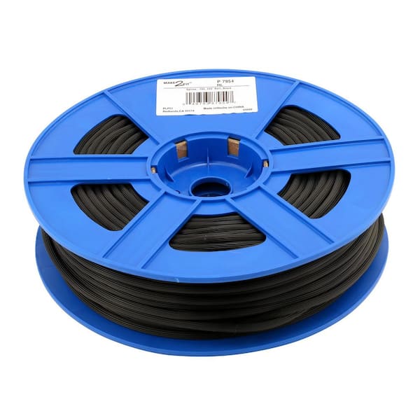 0.195 in. x 250 ft. Screen Retainer Spline Roll, Black