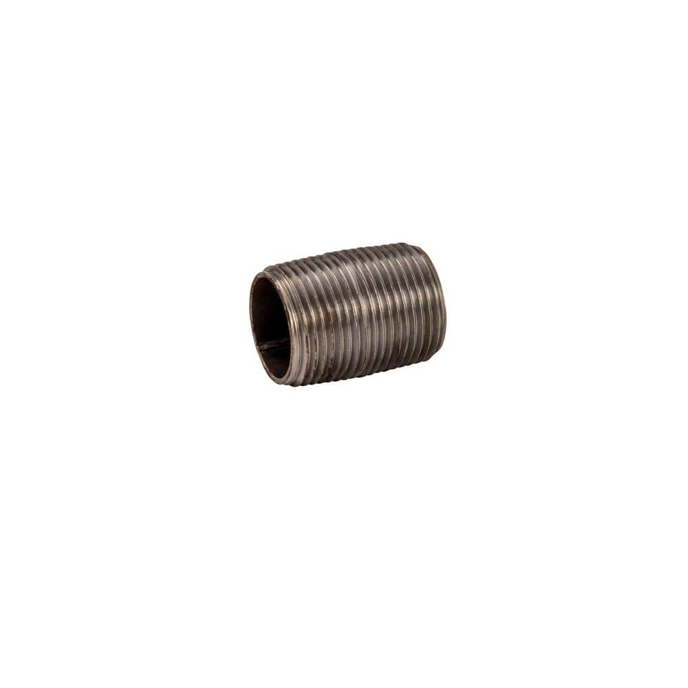 Raccordo per gas a nipples in ottone con filettatura dx/sx 1/2M x 20/14