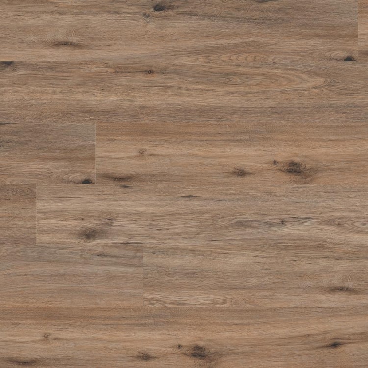 A&A Surfaces Woodland Rustic Pecan 12 Mil x 7 in. W x 48 in. L Click Lock Waterproof Lux Vinyl Plank Flooring (23.8 Sq. ft. / case), Light