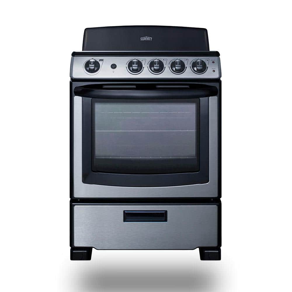 24 in. 4 Element 2.9 cu. ft. Electric Range in Stainless Steel price history on PriceWatchPro