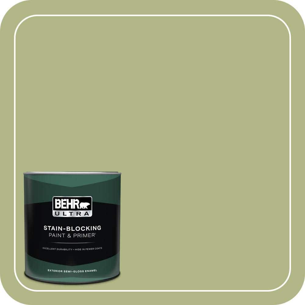 1 qt. #PPU10-07 Lima Green Semi-Gloss Enamel Exterior Paint & Primer price history on PriceWatchPro