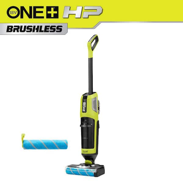 ONE+ HP 18V Cordless SWIFTClean Wet/Dry Stick Mop and Vacuum (Tool Only) with Wet/Dry Stick Vacuum Roller Bar Accessory